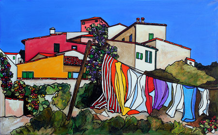 50x80 Giardino di Villa Anna