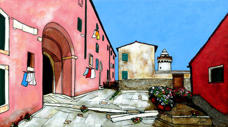 50x90 Piazzetta alla Stella