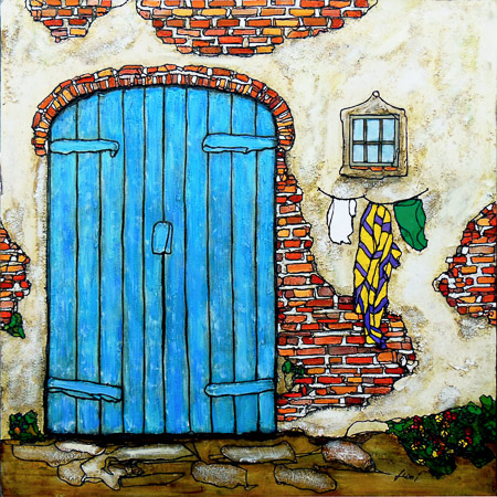 80x80 Vecchio portone